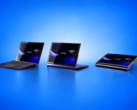 Vaio T Kachi-iro Special Edition shown in three positions with its multi-flip design