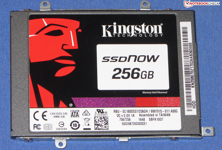 The SSD can be replaced without any problems.