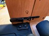 Safety catches prevent unintentional opening and closing.