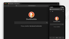 DuckDuckGo has announced that it is building a desktop app to increase users' privacy. (Image source: DuckDuckGo)