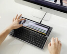 The FICIHP Multifunctional Keyboard is an external keyboard with the ZenBook Duo's second screen. (Image source: FICIHP)