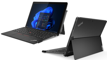 Front and back view with the keyboard (Image source: Lenovo)