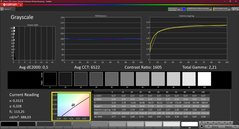 CalMAN grayscale calibrated