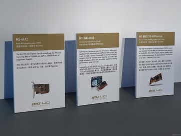 Info on early MSI graphics cards