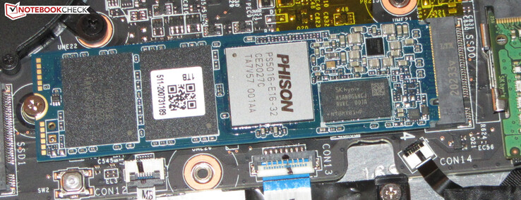 An NVMe SSD serves as the system drive.