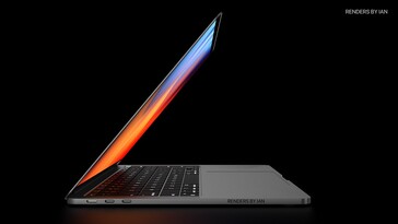 M1X MacBook Pro 14 concept. (Image source: @RendersbyIan)