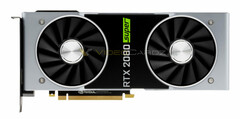 A mock-up of how the GeForce RTX 2080 Super Founders Edition could look like. (Image source: Videocardz)