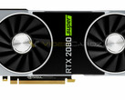 A mock-up of how the GeForce RTX 2080 Super Founders Edition could look like. (Image source: Videocardz)