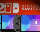 The Nintendo Switch 2 will purportedly sport a larger display than the current Switch and might come in multiple SKUs. (Image source: Nate the Hate/BRECCIA - edited)
