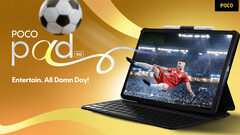 Poco Pad 5G will be available in India on August 23 (Image source: Poco on X - edited)