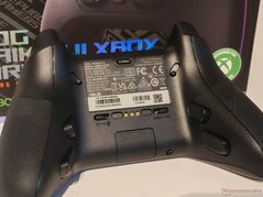 There are four additional buttons on the rear, and the trigger travel can be mechanically shortened