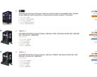 Radeon RX 9070 and 9070 XT powered pre-built PCs have been listed on Newegg. (Image source: @Olrak29_ via X)