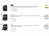 Radeon RX 9070 and 9070 XT powered pre-built PCs have been listed on Newegg. (Image source: @Olrak29_ via X)