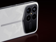 The Redmi K90 Ultra is tipped to feature an active cooling fan. Pictured: a promo picture showing the back of the K90 Pro Max Lamborghini edition.