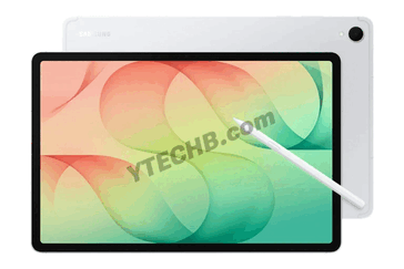 The Galaxy Tab S12+ in silver finish.