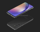 A "Galaxy A55" render. (Source: OnLeaks x MySmartPrice)