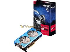 The Sapphire Radeon RX 590 Nitro+ is based on the new 12nm Polaris 30 architecture. (Source: Videocardz)