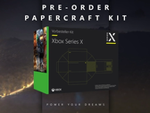 The Papercraft pre-order kit will only be available in Germany. (Image source: Microsoft)