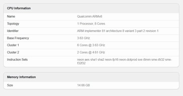 POCO F8 Ultra on Geekbench