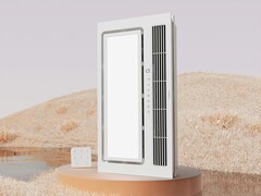 The Xiaomi Mijia Smart Bath heater has up to 2,400 W heating power. (Image source: Xiaomi)