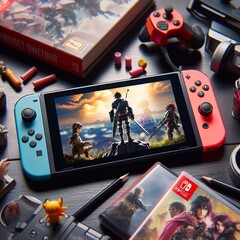 Nintendo Switch has sold 139 million units to date. (Source: Image generated with AI)