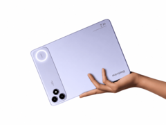 Blackview ZENO 6 tablet shown from the rear with its triple-camera design