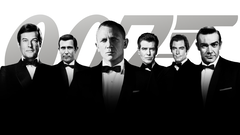 An image of prominent actors who played James Bond (image source: Amazon MGM Studios)