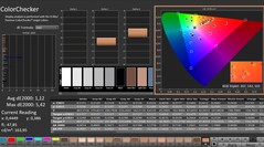CalMAN: ColorChecker (calibrated)