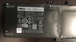 Swollen Dell 84Wh battery in the XPS 15 9550 (Source: User Ford_Power on the Dell Support Forum)