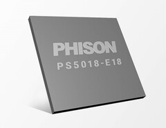 Phison&#039;s E18 controller will be featured in quite a few PCIe 4.0 SSDs this year. (Image Source: PCGamesN)