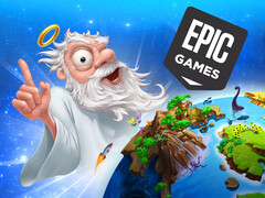 The Epic Games Store has returned to the Doodle God universe for this week's mobile game giveaway. (Image source: Epic Games - edited)