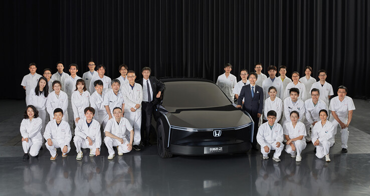 Honda's e:N EV concept design team