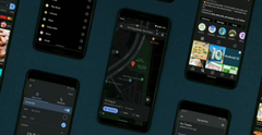 Android teases a dark theme for Google Maps. (Source: Instagram)