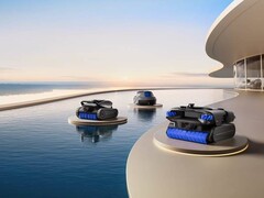 Mova showcases three new pool robots. (Image source: Mova)