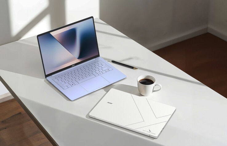 The Swift Blade 14 features a magnesium-aluminium and carbon fibre case.