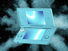 The Anbernic RG DS can emulate Nintendo DS and Nintendo 3DS in landscape or portrait modes with stylus input on its bottom display. (Image source: Anbernic)