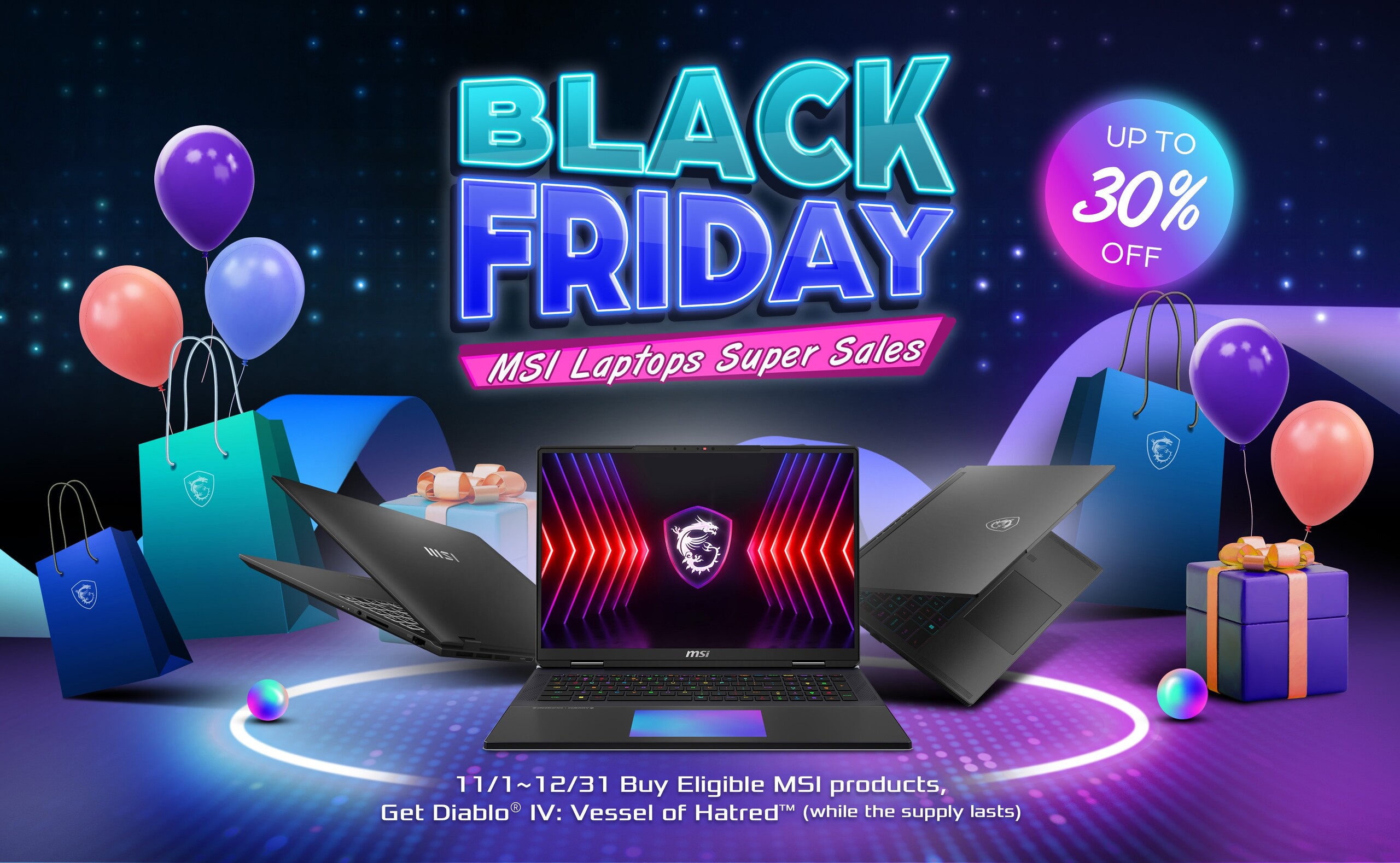 MSI Black Friday 2024 deals