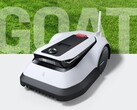 The ECOVACS GOAT G1 robot lawn mower has dual cameras and ToF sensors. (Image source: ECOVACS)