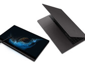 The Galaxy Book3 series should combine 16:10 displays with Intel Raptor Lake processors in most cases. (Image source: Samsung via @GaryeonHan)