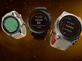 The Garmin Fenix 8 and related smartwatches are receiving software version 12.38. (Image source: Garmin)