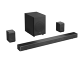 The Hisense AX5125H is a 5.1.2 Ch soundbar with external speakers. (Image source: Hisense)