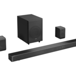 The Hisense AX5125H is a 5.1.2 Ch soundbar with external speakers. (Image source: Hisense)