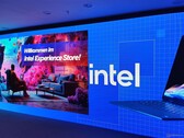 A large LED wall in the Intel Experience Store in Munich (Image source: Benjamin Herzig)