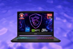 The MSI Katana has a 720p webcam. (Image source: MSI, Unsplash, edited)