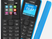 Microsoft Nokia 105 budget phone, available in single and dual SIM variants