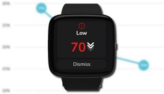 The K&#039;Watch Glucose CGM will alert users with diabetes when blood glucose levels are high or low. (Image source: PKvitality - edited)