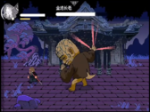 A snapshot from the the fan-made Black Myth: Wukong 2D pixel version. (Image source: 火山哥哥 via bilibili.com) 