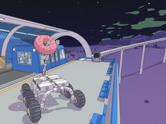 Image showing a rover on Mars. (Image Source: Shape Shop)