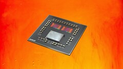 AMD Strix Halo seemingly carries a chiplet-based design. (Source: AMD, Lucas K on Unsplash, edited)