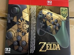 Zelda-themed Switch 2 Pro Controller. 